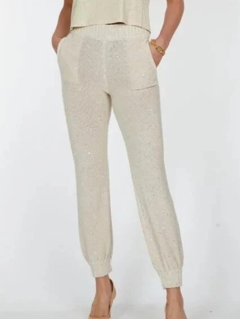 Generation Love Diana Sequin Joggers
